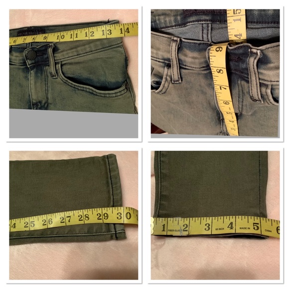 Rock & Republic Skinny stretch SZ  2 grey - Picture 3 of 7